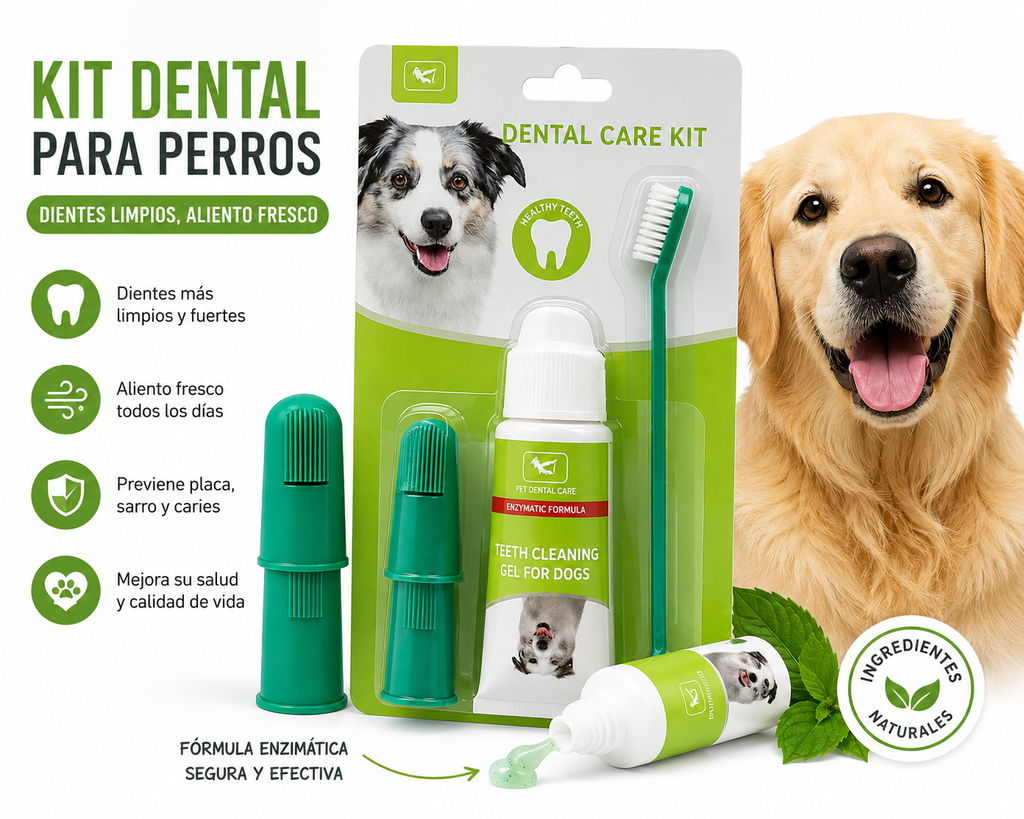 kit dental para mascotas